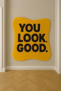 Luxury Handmade Woolen <b>Carpet</b> for Home Eco-Friendlyyellow irregular shape wavy border for birthday gift - Product Image 3
