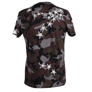 Camiseta Deportiva de Manga Corta para Hombre, Bordado Frontal, Jersey Ecológico de 400g, Secado Rápido, Corte Regular, Cuello en V, Verde, Negro, Blanco - Product Image 4