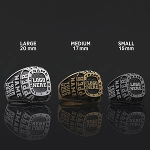 แหวนสั่งทำ BOJ รุ่น 004 สลักชื่อและโลโก้ตามต้องการ แหวนเงินแท้ 925 ชุบทอง ดีไซน์ทำมือ ราคาพิเศษ - Product Image 2