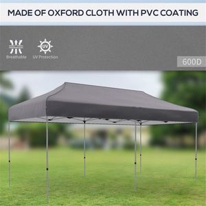 Gray Pop-Up <b>Canopy</b> <b>Tent</b> - Product Image 5