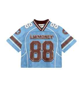 T-shirts Oversize Streetwear en Jersey et Maille, Designs Personnalisés, pour le Football, le Basketball et le Soccer, Modèles Boxy pour Femmes - Product Image 6