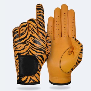 Guantes de Golf Antideslizantes de Color Personalizado Más Vendidos, Precio al por Mayor, Agarre Estable, para Mano Derecha, de Cuero, Talla Grande - Product Image 1