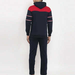 Survêtements décontractés respirants et confortables pour hommes, ensemble deux pièces zippé, en gros, en promotion - Product Image 3