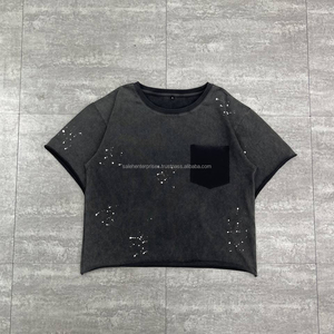 T-shirt en coton pour homme de haute qualité, léger, 200 GSM, doux, confortable, respirant, élégant, décontracté, pour tous les jours, été, fournisseur en gros - Product Image 3