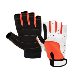 High Quality Custom Made <b>Sailing</b> <b>Gloves</b> New Arrival Anti-Slip Sports <b>Gloves</b> Leather and Silicone Unisex for Ski Wholesale - Product Image 4