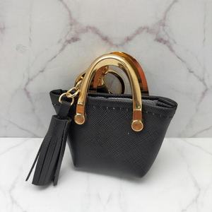 Fashion Genuine Leather Key Holder with Custom Logo <b>Metal</b> Keychain Organizer <b>Wallet</b> Case Gift for Men Women Wholesale - Product Image 3