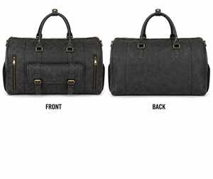 Sac en cuir personnalisé de haute qualité unisexe avec broderie ou logo imprimé personnalisé en cuir PU - Product Image 4