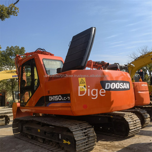Mini excavadora usada de 6 toneladas Doosan con buenas condiciones Corea baja hora de trabajo multifunción excavadora sobre orugas Doosan DH150 - Product Image 6