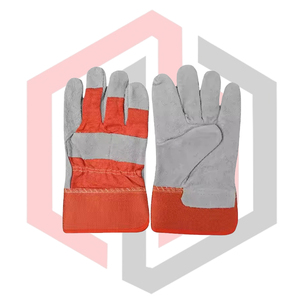 Gants de travail robustes, couleur unie, haute qualité, best-seller, antidérapants, en cuir, anti-coupure, respirants, personnalisables, sécurité - Product Image 1