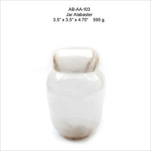 Jarra de Alabastro de Lujo con Tapa, Recipientes de Almacenamiento de Piedra Natural Hechos a Mano, Decoración Elegante para Cocina, Precio al por Mayor Premium - Product Image 6