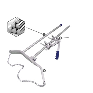 Extractor de terneros manual reutilizable de acero inoxidable alemán Frazier, de alta resistencia, para animales grandes, quirúrgico, de primera calidad y gran demanda. - Product Image 1