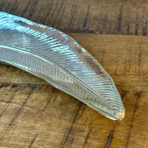 Plato grande de hoja de oro para exhibir, servir y regalar, bandeja decorativa para mesa de café y decoración del hogar, procedente de la India. - Product Image 6