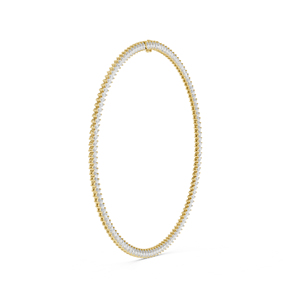 Collier vintage en or jaune 14 carats avec diamant de laboratoire de forme marquise de 18,6 carats pour femme, à porter au quotidien |   Nouveau diamant cultivé - Product Image 2