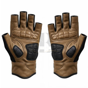 Guantes de Levantamiento de Pesas de Cuero Modernos, Unisex, con Palma Acolchada, Agarre Antideslizante y Correa de Muñeca Ajustable para Entrenamiento Intenso en el Gimnasio - Product Image 5