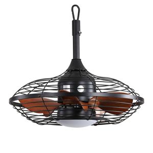 Ventilatore da soffitto a LED da 20 pollici con motore DC, 18W, 3CCT e pale in ABS, montaggio a sospensione con gancio per esterni, patii e pergole - Product Image 2