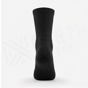 North Approach Crew <b>Socks</b> Black Breathable Running <b>Socks</b> for Adults Summer Season - Product Image 2