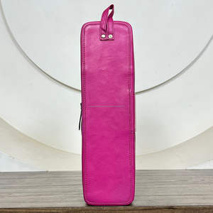 Estuche de Cuero Vacuno Repujado a Mano con Diseño Floral 2026 para Rizador y Plancha de Pelo, Resistente al Calor, con Cierre, Organizador de Viaje - Product Image 5