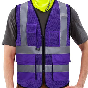 เสื้อกั๊กอเนกประสงค์ 300D Oxford สะท้อนแสงได้ดี มีกระเป๋าหลายช่อง พร้อมช่องใส่ iPad  เสื้อกั๊กนิรภัยแบบต่อผ้า  รับสั่งทำพิเศษ - Product Image 2