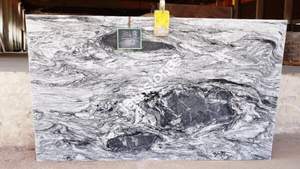 Dalle de pierre à motif de granit blanc Viscon pour mur de hall, comptoir de bar, dessus de table, pavage extérieur, panneau décoratif, carrelage - Product Image 4