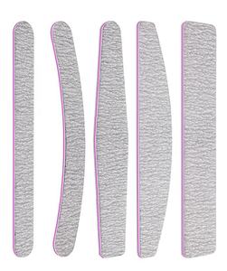Custom Logo Floral Design <b>Nail</b> <b>File</b> 100/120 100/180 180/240 Precision Manicure Tool Plastic Smooth Tip - Product Image 4