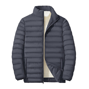 Premium Mens <b>Bubble</b> Jacket Custom Winter Puffer Outerwear Warm Padded Casual Streetwear <b>Coat</b> OEM ODM Private Label Manufacturer - Product Image 3