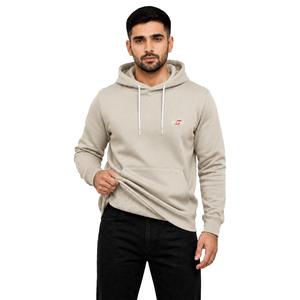 Sweat-shirt à capuche pour homme EURO, coupe classique, couleur unie, en molleton, décontracté, respirant, tricoté, pour l'automne - Product Image 5