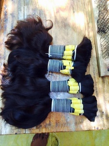 Extensiones de cabello humano liso y largo de color marrón para uso diario, fáciles de usar, cómodas, con clip, que dan un aspecto natural en todas las ocasiones. - Product Image 5