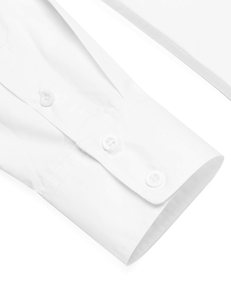 Camisa Western Bordada para Hombre, Blanca y Negra, con Diseño de Flecha y Ribete, Corte Ajustado, Manga Larga, Cierre de Perlas - Product Image 3
