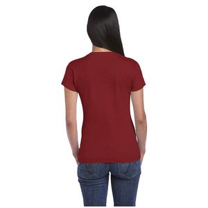 T-shirt imprimé pour femme Babe Baby, noir, col rond, décontracté, manches courtes, 100 % coton jersey, coupe classique - Product Image 4