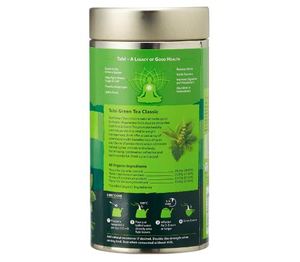 Thé Tulsi Bio Indien Classique 100 g – Lot de 2 Boîtes de Thé Vert Classique en Vrac - Product Image 2
