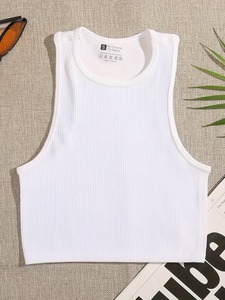 สปอร์ตบราแบบไร้ตะเข็บสำหรับผู้หญิง คอกลม รองรับทรงได้ดี |   เสื้อกล้ามออกกำลังกายแบบยาว ระบายอากาศได้ดี เป็นมิตรกับสิ่งแวดล้อม |   โพลีเอไมด์ ฟรอนท์ - Product Image 2