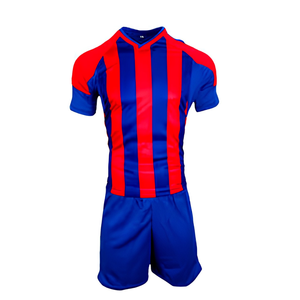 Ensemble d'uniformes sportifs personnalisés SoccerMax Pro LLC pour hommes, été, anti-UV, en spandex, col en V, 220g, impression sérigraphique, vente en gros, OEM - Product Image 4