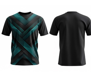 เสื้อยืดพิมพ์ลายตามสั่ง ผ้าซับเหงื่อ |   ไซส์ผู้ชาย ผู้หญิง และเยาวชน |   ชุดกีฬาฝึกซ้อมน้ำหนักเบา แห้งเร็ว - Product Image 4