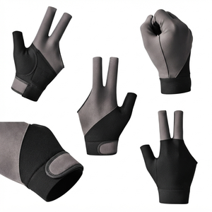 Guantes de Snooker Personalizados, Guantes de Billar Premium con Diseño de Tres Dedos para Jugadores Diestros, Guantes de Snooker a Bajo Precio - Product Image 6