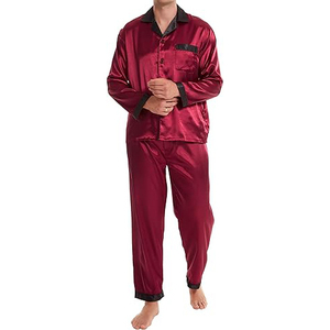 Casual Everyday <b>Men</b> Night Suit Short Sleeve V Neck Shorts <b>Set</b> Drawstring Waist Soft Breathable Lightweight Summer Sleepwear - Product Image 2