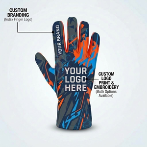 Guantes de Simulación de Carreras con Costuras Exteriores Personalizadas, Fabricante OEM, Producción de Fábrica para Minoristas y Distribuidores de Karting - Product Image 2