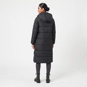 Veste longue matelassée à capuche pour femme, manteau d'hiver chaud, style décontracté, veste rembourrée en duvet - Product Image 2