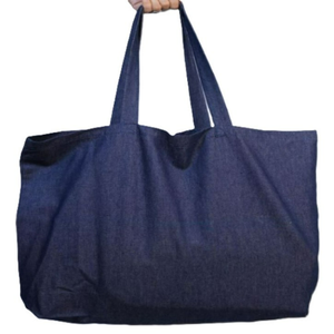 Bolsa de Compras Ecológica de Algodón 100% Orgánico, Reciclada, Reutilizable, con Logotipo Personalizado, para Mujer, con Patrón de Letras, MOQ Bajo - Product Image 5