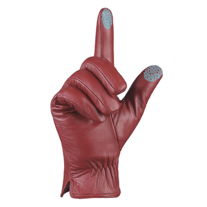 Fashion Genuine Leather <b>Touch</b> <b>Screen</b> <b>Gloves</b> Fast Delivery Wholesale Men's Leather Winter fashion <b>Gloves</b> - Product Image 5