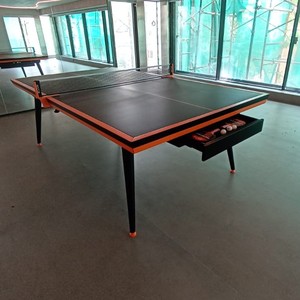 Table de ping-pong Grappa avec tiroir, table de ping-pong de luxe sur mesure, table de tennis de table haut de gamme pour hôtels, maisons et clubs. - Product Image 4