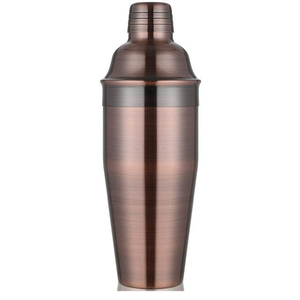 Dernier modèle de shaker à cocktail en métal de qualité supérieure, style antique, avec jigger, pour la préparation professionnelle de margaritas et la création de cocktails à domicile, objet décoratif - Product Image 1