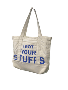 Bolsa de Compras de Lona de Algodón Reciclable con Logotipo Personalizado y Patrón de Letras, Ecológica para Uso Diario CENTIC CT-PPB014 - Product Image 5