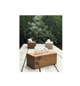 Boîte à mouchoirs en bois en gros, idéale pour les achats en gros, accessoires décoratifs pour la maison, fournitures hôtelières, restaurants - Product Image 1
