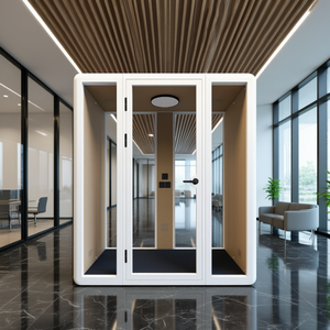 Duo HIPOD Cabines Acoustiques Modernes pour Bureau Téléphonique, Idéales pour Réunions à Domicile et Utilisation au Bureau - Product Image 3