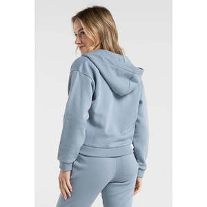 Sweat-shirts unisexes personnalisables de haute qualité, 320 g/m², 100 % coton, pour hommes et femmes, vente en gros d'usine, impression de logo personnalisée - Product Image 2