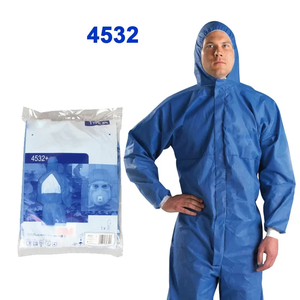 Mono ropa de seguridad <span class=keywords><strong>antiradiación</strong></span> antipolvo antiquímico <span class=keywords><strong>traje</strong></span> de laboratorio antiestático con pintura en aerosol para tipos de trabajo 5/6 - Product Image 2