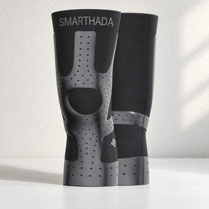 Soporte de rodilla transpirable SMARTHADA Neuro, rodillera de compresión con cinta de silicona, soporte de rodilla izquierda/derecha, tallas S, M, L, XL - Product Image 4