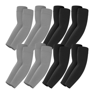 Nouvelles manches de protection solaire tendance de couleur unie UPF50+ longues pour femmes – Blanc, Rose, Beige, Vert menthe - Product Image 4