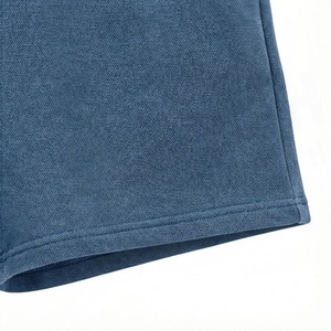 Ensemble 2 pièces pour femme en coton uni, col rond, manches courtes, coupe ample, au-dessus du genou, tenue décontractée printemps-été - Product Image 6