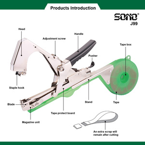 SONO J99 OEM - Máquina Atadora de Plantas de Acero al Carbono de Grado Industrial, Herramienta Manual para Jardín, 1 Mes de Garantía - Product Image 2